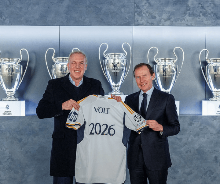 VOLT, nuevo patrocinador regional del Real Madrid